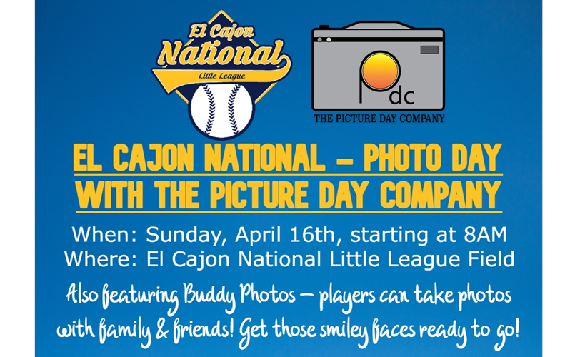 Picture Day is on April 16th!