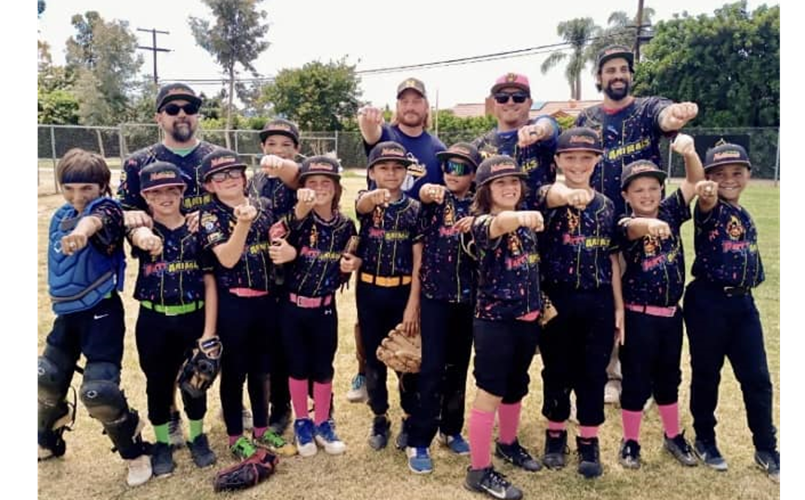 TOC Minors A 2024 Champs - Party Animals!