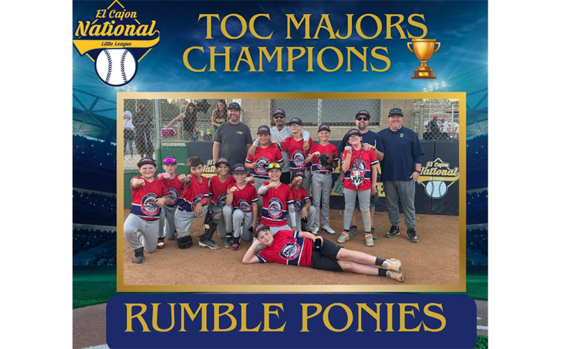 TOC CHAMPS MAJORS - RUMBLE PONIES