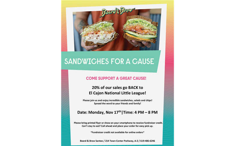 Board & Brew Fundraising Event on Nov 17, 2025