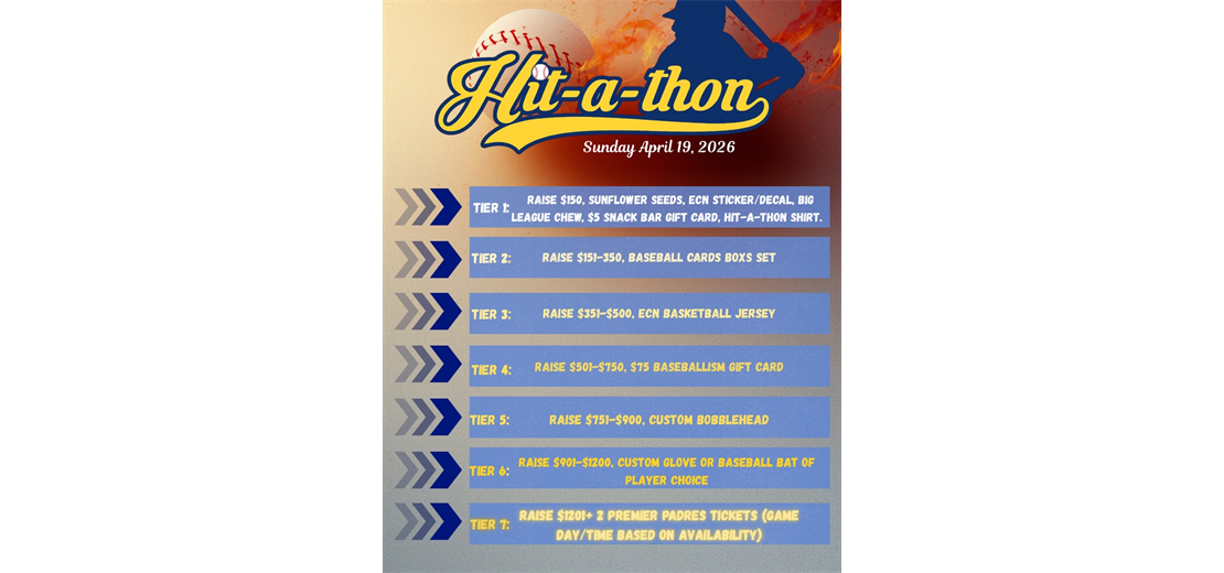 ECN Annual Hit-a-Thon - Sunday April 19